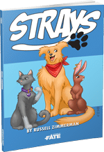 Paperback children's book printing by Lightning Press and perfect bound - Strays